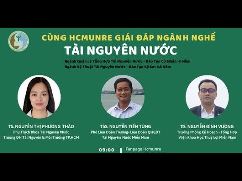 clip-talkshow-cung-hcmunre-giai-ap-nganh-nghe-linh-vuc-tai-nguyen-nuoc
